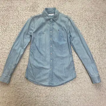 타미힐피거 긴팔 데님 셔츠 2