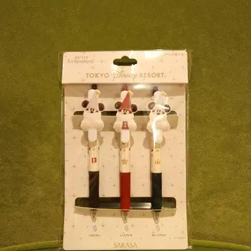 디즈니 크리스마스 2025 볼펜 3개 세트