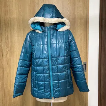 틸 퍼 후드 다운 자켓