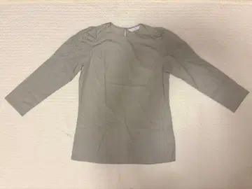 홈스펀 어깨 개더 블라우스