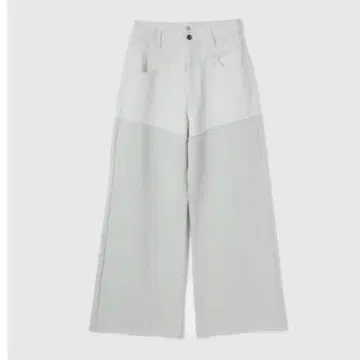 맨투맨 Docking 데님 팬츠 아이보리