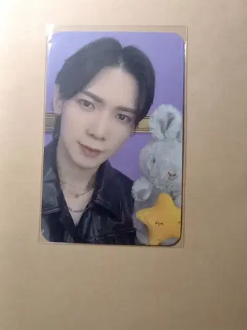 ATEEZ 여상 트레이딩 카드 SixKshop 토끼 봉제 인형