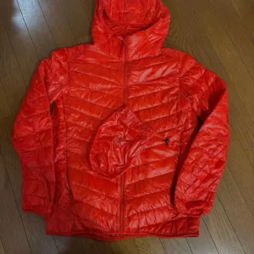 UNIQLO 울트라 라이트 다운 엑스트라 웜 M 오렌지