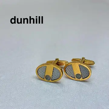 [ 새상품급 ] dunhill 던힐 커프스 골드/실버 포멀