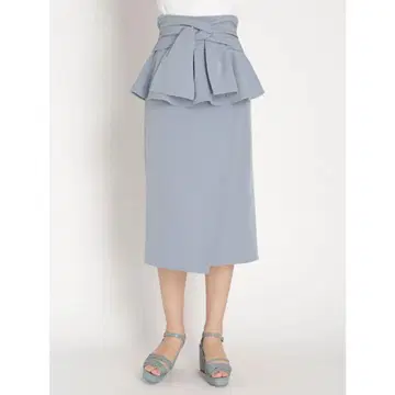 snidel 리본 디테일 분또 스커트