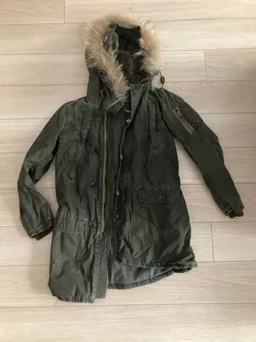 Johnbull 모즈 코트 올리브 그린