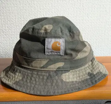 [ Carhartt & Starter 더블 네임 ] 카모플라쥬 버킷 햇