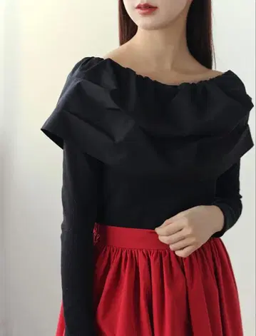 새상품 fifth 멀티웨이 도킹 블라우스 피프스 이소재 도킹