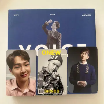 ONEW VOICE 미니 앨범 트레이딩 카드