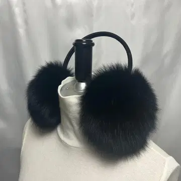 FOX 귀도리 블랙