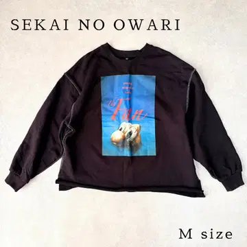 세카오와 SEKAI NO OWARI ~The Fan~ 맨투맨 트레이닝복