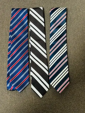 남성용 넥타이 3개 세트 HILTON 등