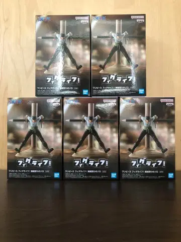 원피스 조로 피규어 그래프! 5개 세트