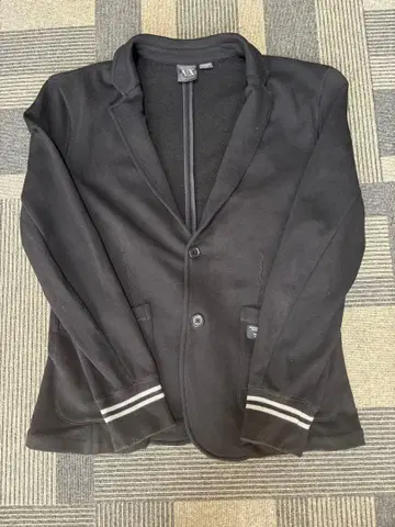 A|X 테일러드 자켓 블랙 맨투맨