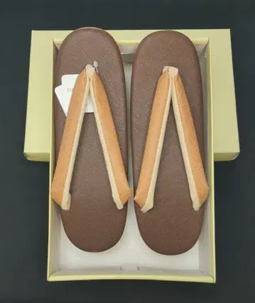 조리 L 사이즈 EVA 조리 여성용 캐주얼 브라운 바닥