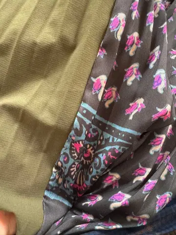 도킹 원피스 롱 스커트