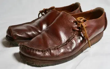 00s 레어 모델 클락스 모카신 라거 브라운 UK7하프