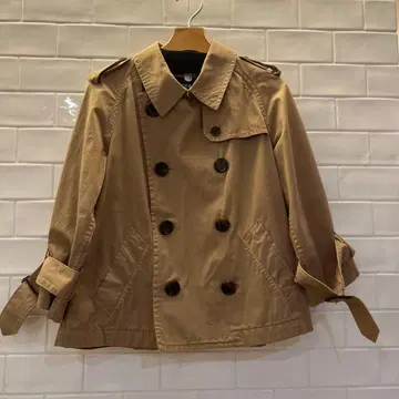 ZUCCa 베이지 더블 트렌치코트