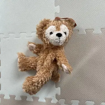 더피 지퍼 달린 봉제 인형 스트랩