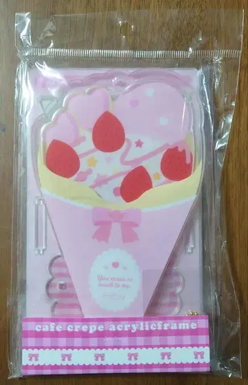 카페 크레이프 아크릴 프레임