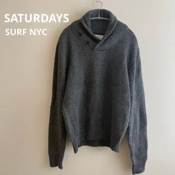 SATURDAYS SURF NYC 사타데이스 그레이 숄카라