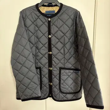 LAVENHAM 대비 코나드 자켓 우먼 36 블랙