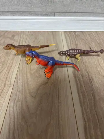 아니아 공룡 피규어 3체 세트