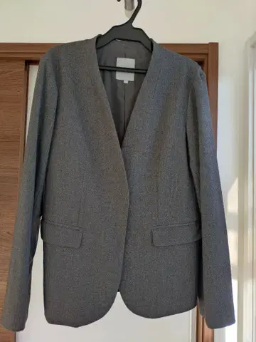 렙심 세레모니 노카라 그레이 자켓 & 팬츠 세트