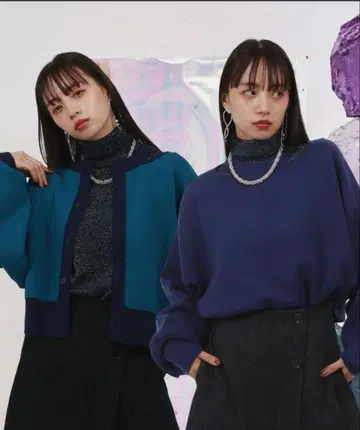 HARE 멀티WAY 슬릿 니트 가디건