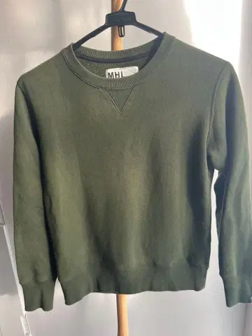 MHL, 올리브 그린 긴팔 트레이닝복 맨투맨