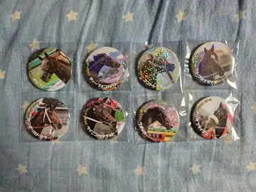 더비 명마 열전 복권 캔뱃지 딥 임팩트 콘 트레일 보드카 세트