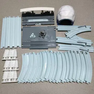 프라레일 경치 컬러 레일 키트 눈과 철도