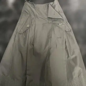 사카이 블랙 롱 스커트 포켓 부착 사이즈 1