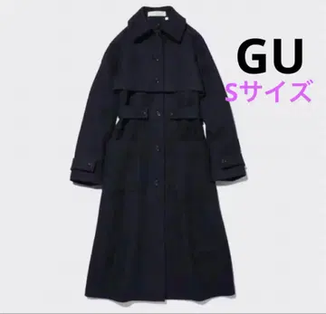 [ 새상품.택 포함 ] GU x rokh 롱 코트 S