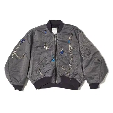 doublet KEY CHAIN DECORATEDBOMBER JACKET