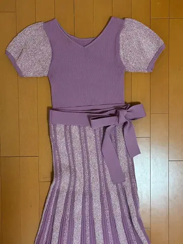 퍼플 리브 셋업