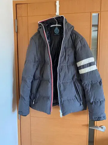 러브리스 다운 자켓 그레이