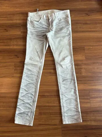 닐바렛 펄 가공 슬림 데님 스트레치 4