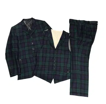 폴 스미스/블랙워치/3피스/수트/셋업