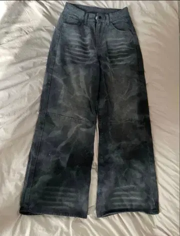 sk8 블랙 배기 데님 jadedLondonst 오피움