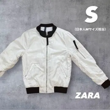 ZARA MAN 블루종 지퍼 S 사이즈 일본 사이즈 M 사이즈 상당