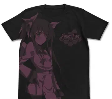 IS 인피니트 스트라토스 호우링링 T셔츠 블랙