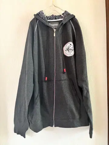 히나노 타히티 후드티 하와이안 타히티 아플리케 플라 댄스