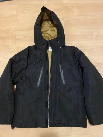 그라니프 다운 자켓 후드 후드티 남성용 S 블랙