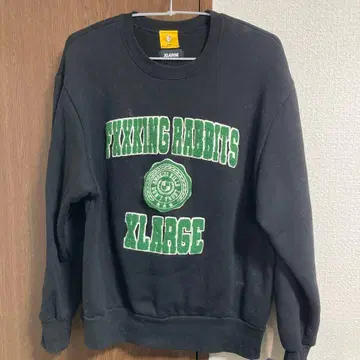 #FR2 x XLARGE 블랙 맨투맨 L SWEAT
