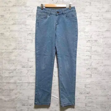 [ 레이 카즌 ] 스트레이트 데님 M 슬림 스트레치 캐주얼 팬츠