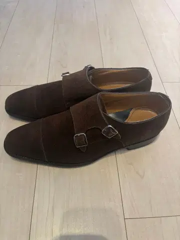 슈트 셀렉트 스웨이드 더블 몽크 25.5cm