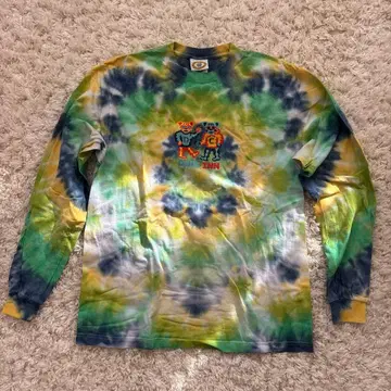 [ 초레어!!! ] Dude Inn 타이다이 패턴 긴팔 티셔츠