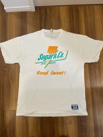 Sugar & Co. 프린트 T셔츠 화이트