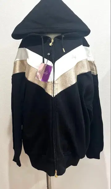 rady 남성용 블랙 후드티